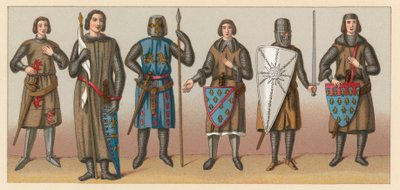 Costume du Moyen Âge - French School