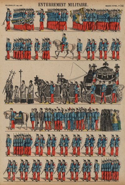 Funérailles militaires - French School