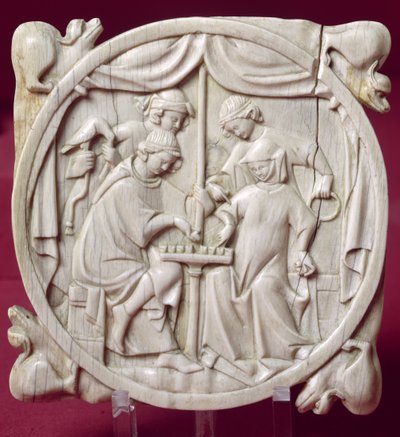 Boîtier de miroir représentant une partie d