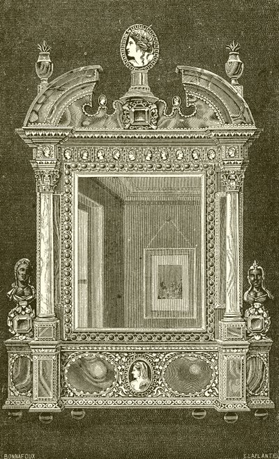 Miroir de Marie de Médicis - French School