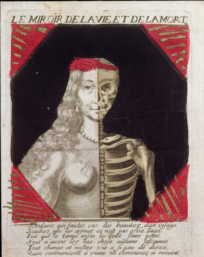 Miroir de la vie et de la mort - French School