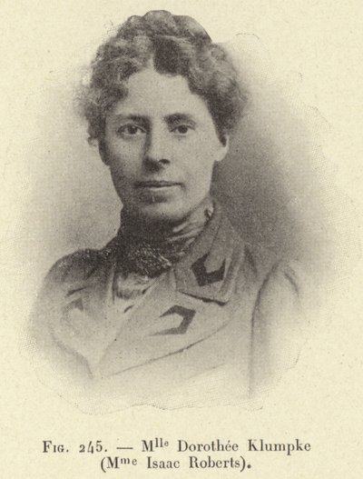 Mlle Dorothée Klumpke (Mme Isaac Roberts) - French School