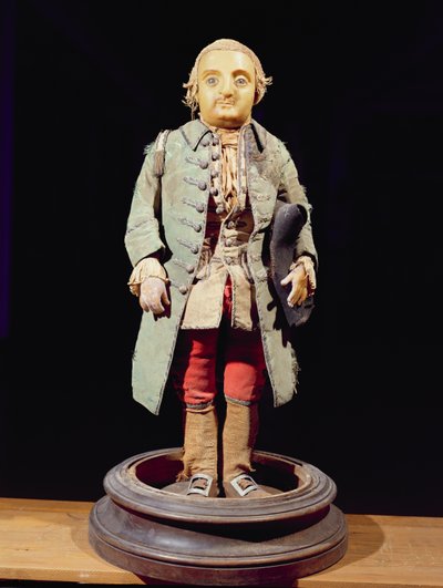 Modèle de Nicolas Fery (Bébé) nain du roi Stanislas Leszczynski de Pologne (cire) - French School