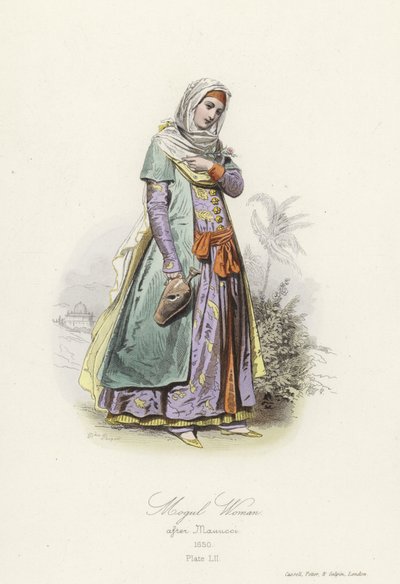 Femme moghole - French School