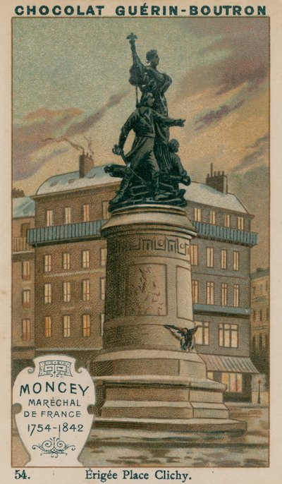 Moncey, Maréchal de France, 1754-1842, Érigée Place Clichy - French School
