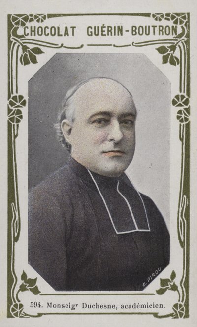 Monseigneur Duchesne, académicien - French School