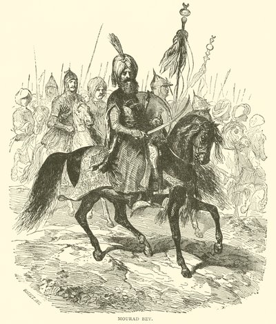 Mourad Bey (gravure) - French School