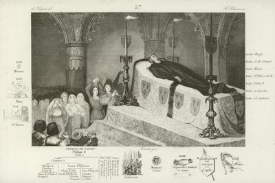 Deuil de la mort de Louis XII de France, 1515 - French School
