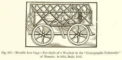 Cage de fer mobile - French School