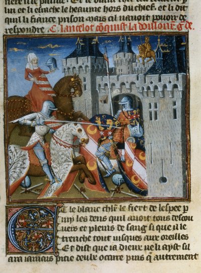 Lancelot capture Dolorous Garde avec l