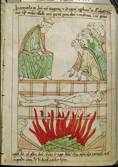 Le Martyre de Saint Laurent en 258 après J.-C., d