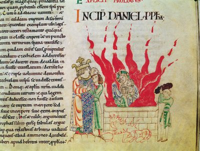 Les enfants dans la fournaise, de la Bible d