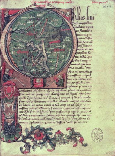 Ms 1321 fol.12 Initiale historiée 