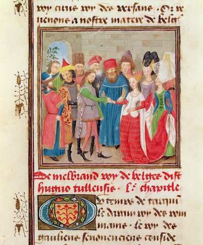 Scène de mariage, de l