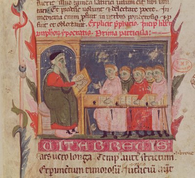 Ms. 2046 fol. 1 Scène d