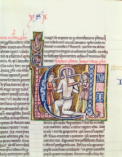 Ms 21 fol.98v Le Martyre d