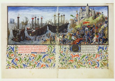 Le château des Amazones est assiégé par Thésée, duc d