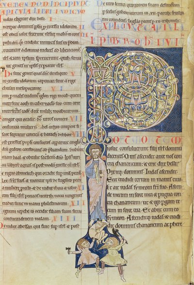 Ms 2 fol.3v t.1 Initiale historiée 