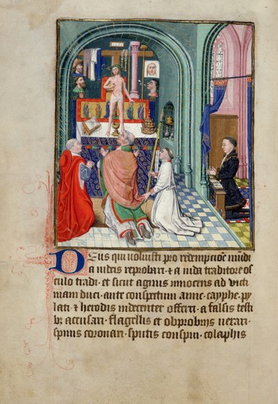 Ms 3-1954 fol.253v La Messe de Saint Grégoire d