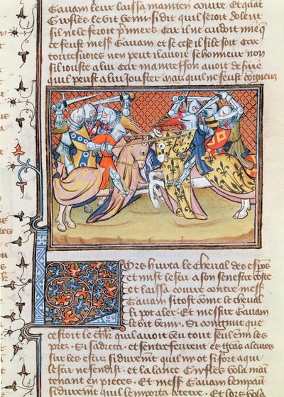 Ms 3479 t.1 fol.539 Quand les chevaux s