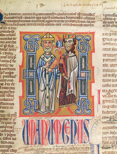 Ms 354 fol.9 Miniature d