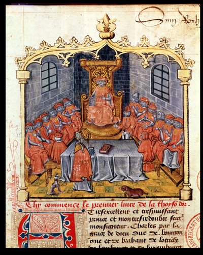 Ms 363 Charles le Téméraire (1433-77) Duc de Bourgogne et les Chevaliers de l