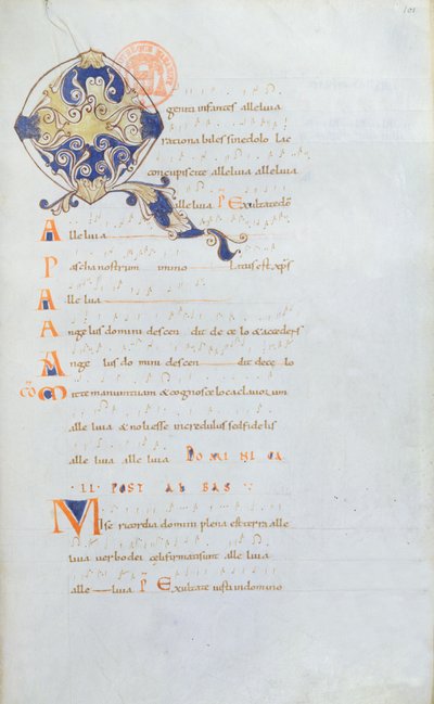 Ms 384 Antiphonaire de l
