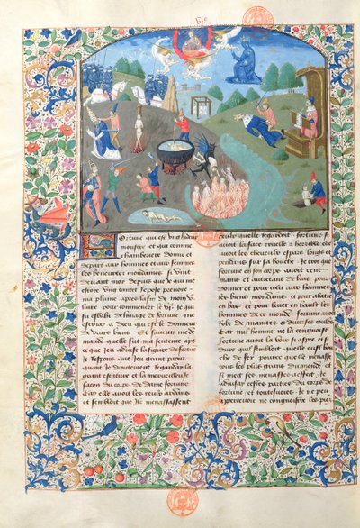 Ms 3878 Scènes de bataille, de meurtre et d
