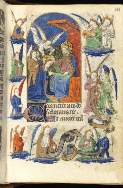 Couronnement de la Vierge - French School