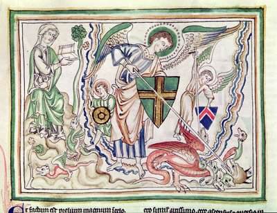 Saint Michel tuant le dragon, d