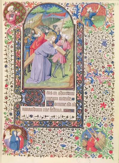 Ms 547 fol.16 Stations de la Croix, d