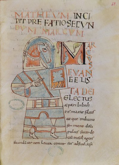 Ms 8 f.42 Saint Marc l