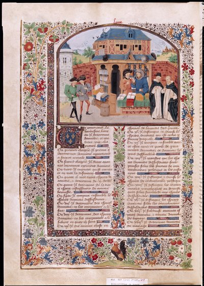 Ms 927 Fol.127v Les Trois types d