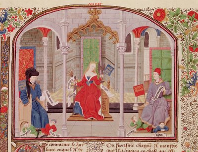 Ms 927 Fol.71v La Théorie de la justice, de l