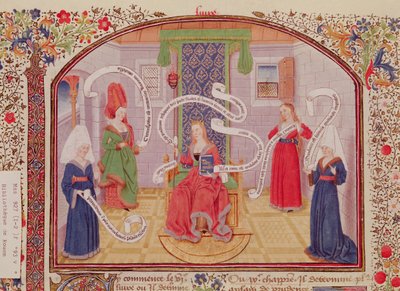 Ms 927 Fol.93v La Théorie des vertus intellectuelles, de l