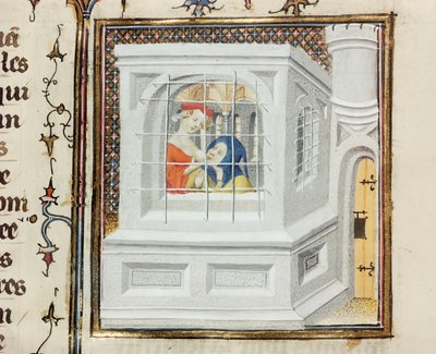 Charité Romaine : Cimon et Pero, de De Claris Mulieribus, par Giovanni Boccaccio (1313-75) - French School