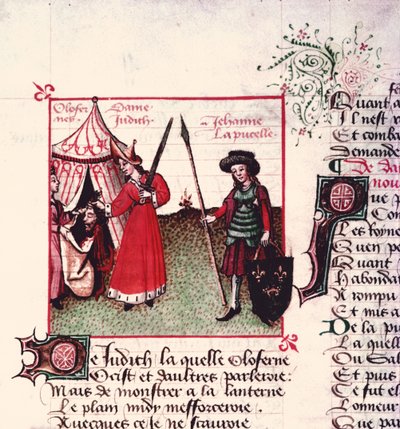 Judith et Holopherne et Jeanne d