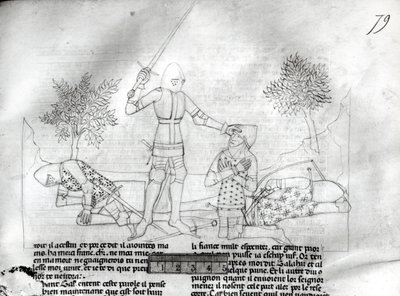 Ms Fr 343 f.79 Armement d