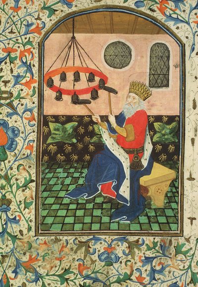Roi et musique, c.1460 - French School
