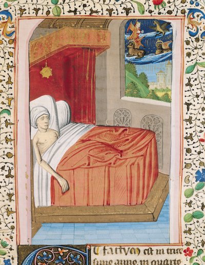 Ms H 7 fol.76r La Vision d