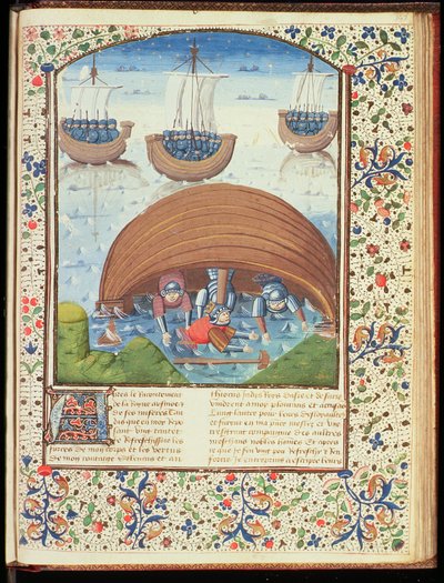 Le Sort de Séleucos, de La Chute des Princes, par Giovanni Boccaccio - French School