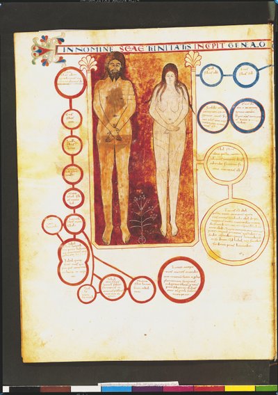 Adam et Ève et la généalogie du Christ, d