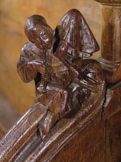 Musicien jouant de la double flûte, (détail) - French School