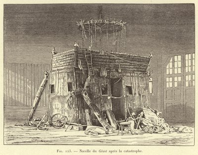 Nacelle du Géant après la catastrophe - French School