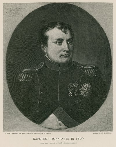 Napoléon Bonaparte en 1809 - French School