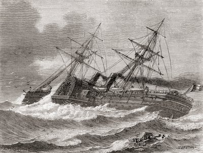 Napoléon III, de Les Merveilles de la Science, pub.1870 - French School