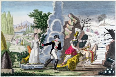 Napoléon Ier entre la Guerre et la Paix, vers 1815 - French School