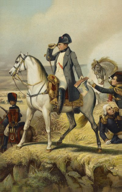 Napoléon I à Wagram - French School