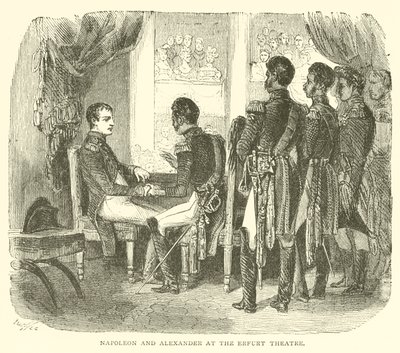 Napoléon et Alexandre au théâtre d