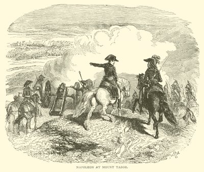 Napoléon au Mont Thabor - French School